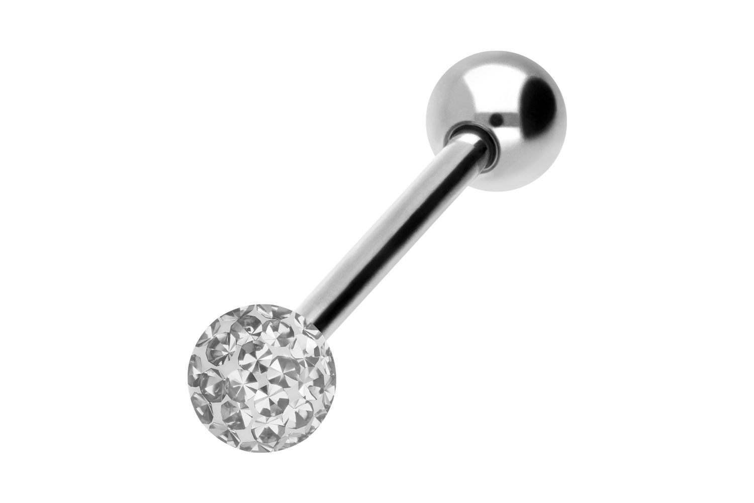 Chirurgenstahl Barbell Piercing EPOXY- + CHIRURGENSTAHL-KUGEL